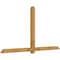Ekena Millwork Eugene Rough Sawn Timber Gable Bracket, Western Red Cedar, 96"W x 52"H x 4"D x 4"F, 13/12 Pitch GBW096X52X0404EUG00RWR - alternate 4